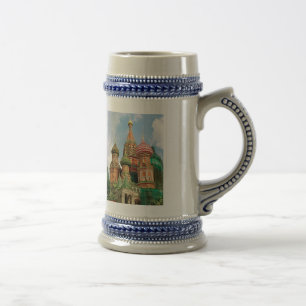 Die Zwiebel-Hauben von Russland Bierglas