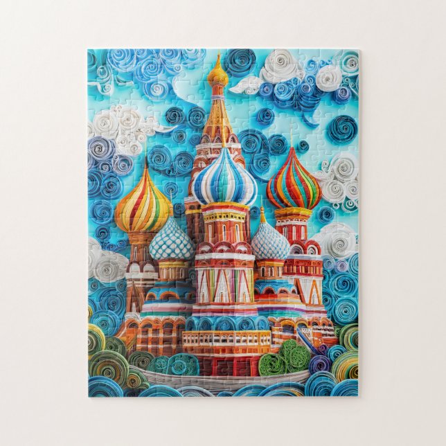 Die Zwiebeldomen in Moskau bezwingen (Vertikal)
