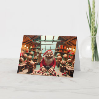 Die Zwielthelfer des Weihnachtsmanns: Ein Mischous Karte
