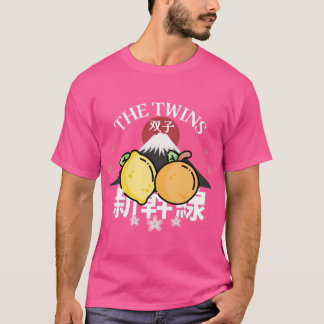 Die Zwillinge Zitrone und Mandarine T-Shirt