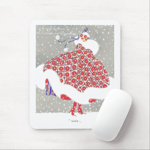 Die zwölf Monate des Jahres: Nivôse Mousepad