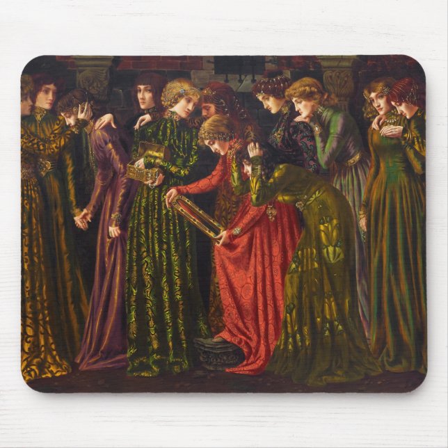 Die zwölf Tanzprinzessinnen von Gustave Stevens Mousepad (Vorne)