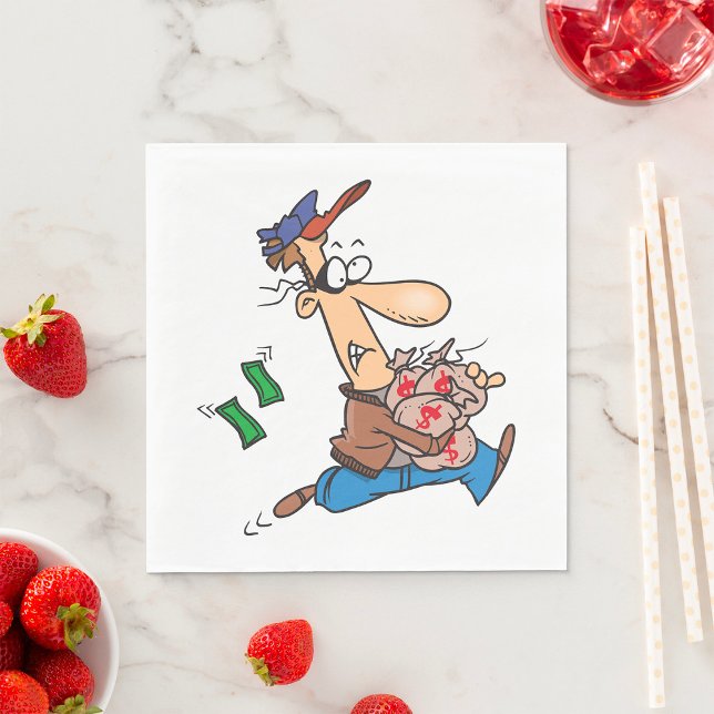 Dieb-Geld Serviette (Von Creator hochgeladen)