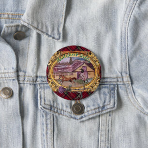 Diebstahl-Riboon Button