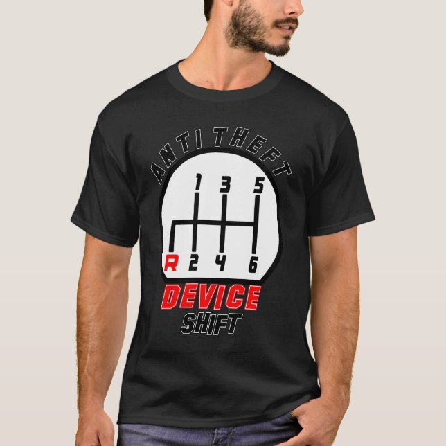 Diebstahlsicherung für Auto T-Shirt (Vorderseite)