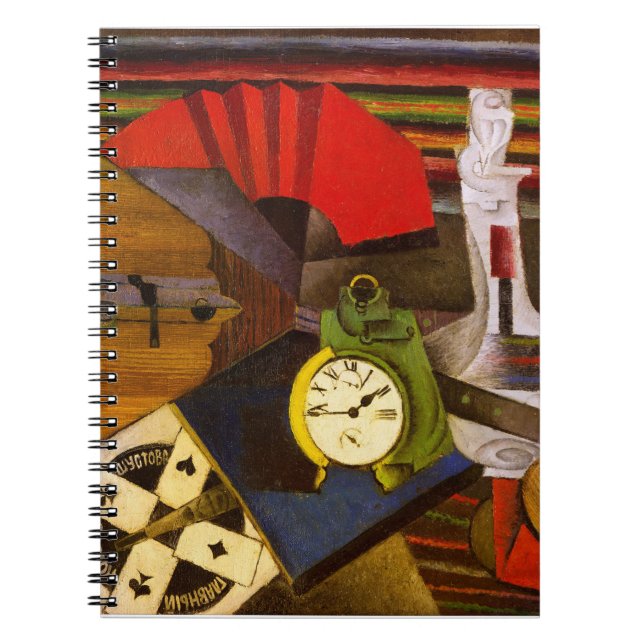 Diego Rivera, Der Wecker, Notizblock (Vorderseite)
