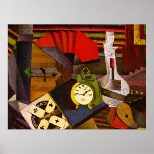 Diego Rivera Der Wecker Surrealismus Kunst Poster