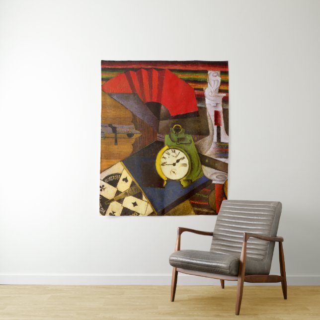 Diego Rivera Der Wecker Surrealismus Kunst Wandteppich (Beispiel)