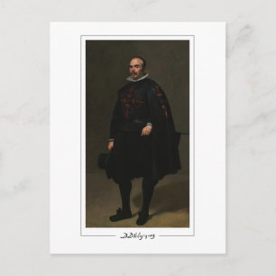 Diego Velázquez #12 - Carte postale d'art fin