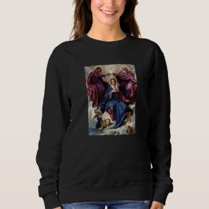 Diego Velázquez 2 Krönung der Jungfrau Mary Sweatshirt