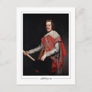 Diego Velázquez #6 - Fine Art Postcard Postkarte