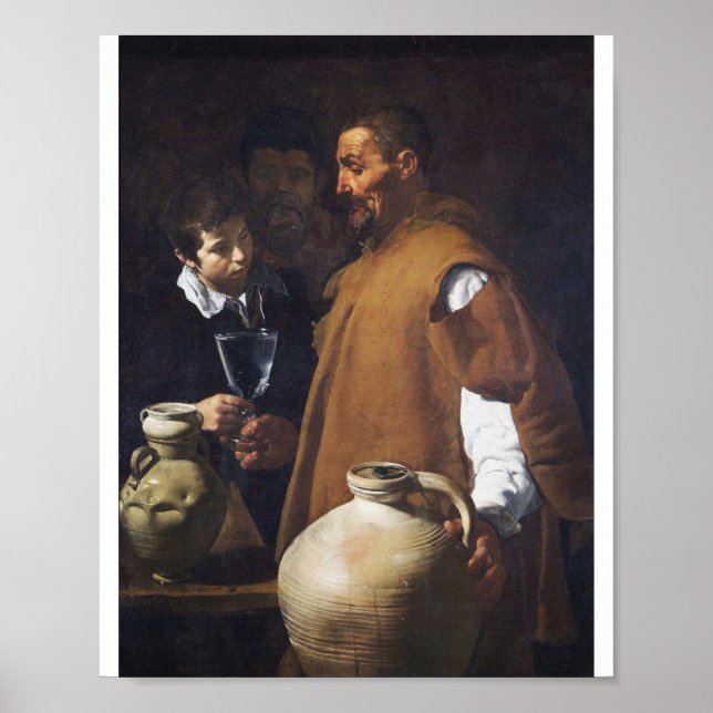 Diego Velazquez - El Aguador De Sevilla Poster (Vorne)