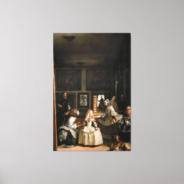 Diego Velázquez - Las Meninas (1656) Leinwanddruck