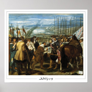 Diego Velázquez Zedign Art Poster #61
