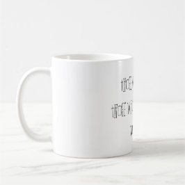 Diejenigen, die mehr tun können, Freiwillige Typog Kaffeetasse