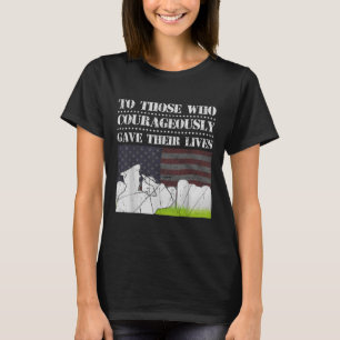 Diejenigen, die mutig ihr Leben in Erinnerung brac T-Shirt