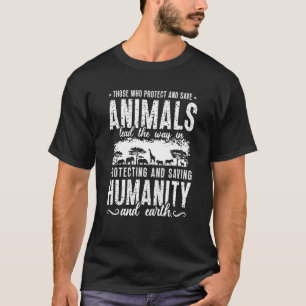 Diejenigen, die schützen und lieben Naturreservat  T-Shirt
