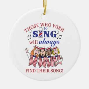 Diejenigen, die Sing Ornament (Weiblichkeit)