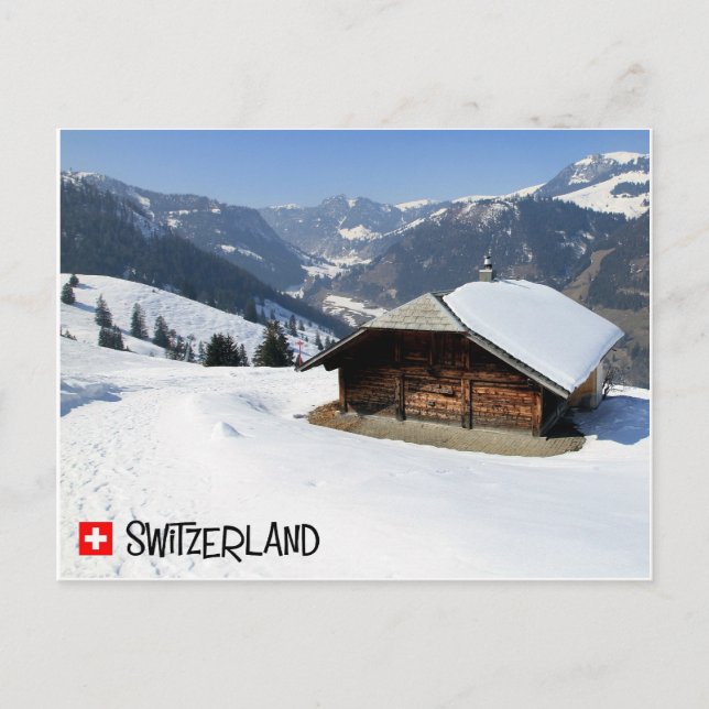 Diemtigtal, Switzerland - Schweiz Postkarte (Vorderseite)