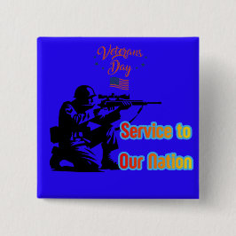 Dienst an der Nation tiefblau Button