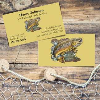 Dienst "Fishing Guide" Visitenkarte