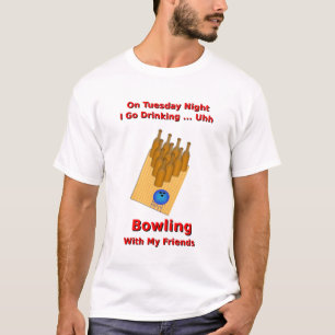 Dienstag Abend Bier-Werfer T-Shirt