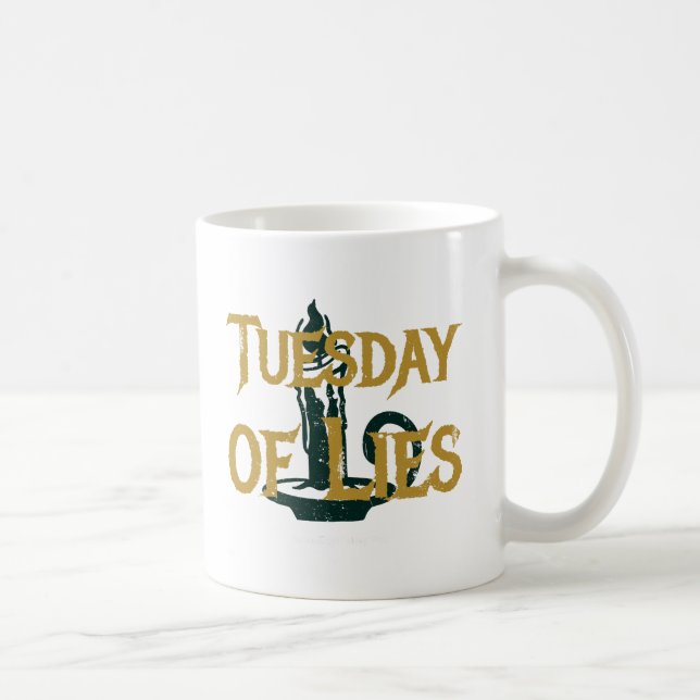 Dienstag der Lügen Kaffeetasse (Rechts)