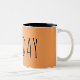 Dienstag Zweifarbige Tasse