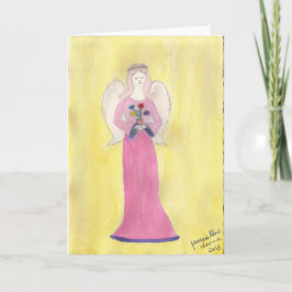 Dienstengel.. durch die friedliche Weide Feiertagskarte