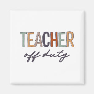 Dienstfrei letzter Schultag Magnet