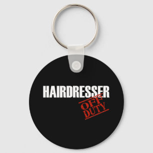 DIENSTFREIE FRISEUR-DUNKELHEIT SCHLÜSSELANHÄNGER