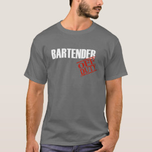 Dienstfreier Barkeeper T-Shirt