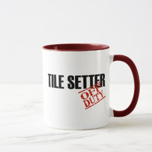 DIENSTFREIER FLIESEN-SETZER TASSE