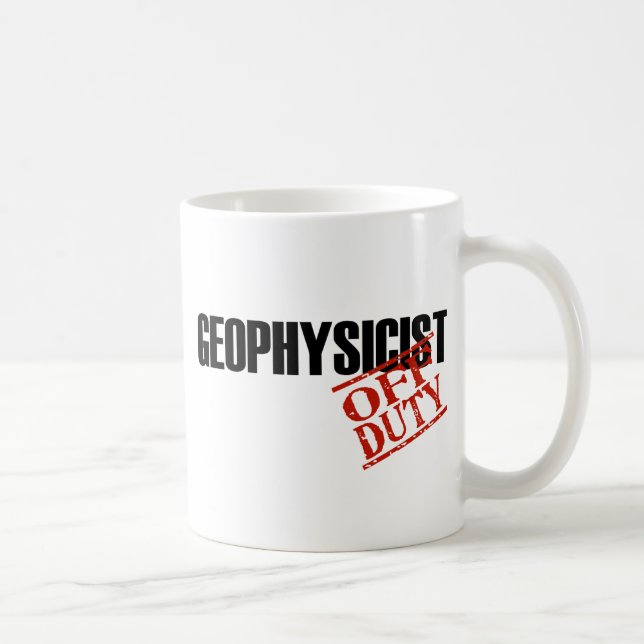 DIENSTFREIER GEOPHYSICIST KAFFEETASSE (Rechts)