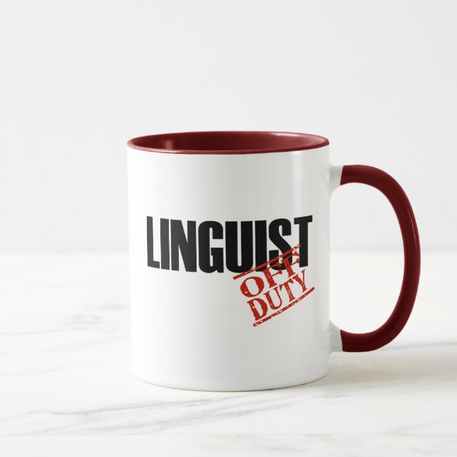 DIENSTFREIER LINGUIST TASSE (Rechts)