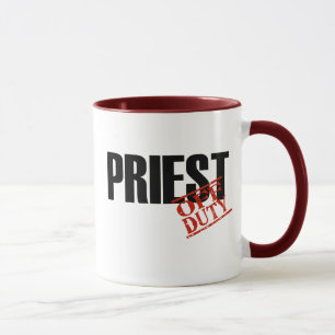 DIENSTFREIER Priester Tasse