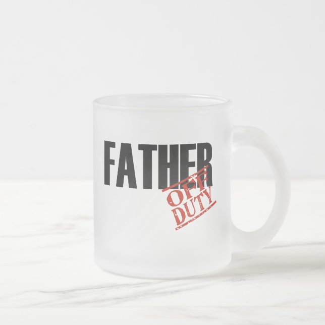 Dienstfreier Vater Mattglastasse (Rechts)