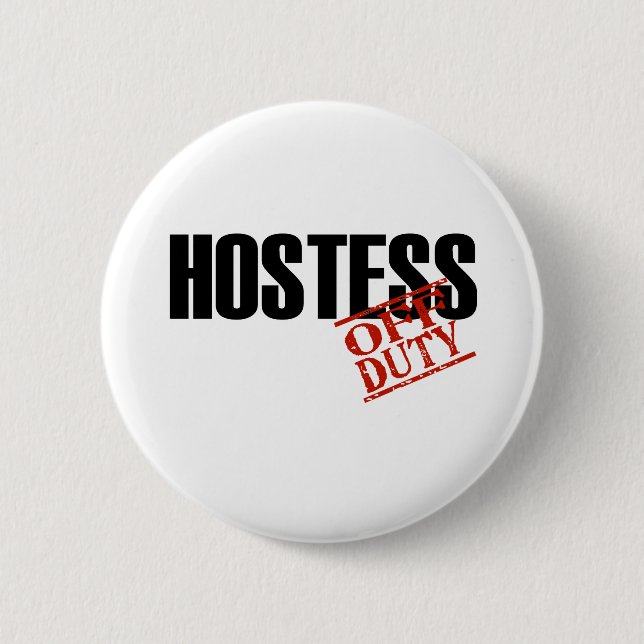 DIENSTFREIES HOSTESSEN-LICHT BUTTON (Vorderseite)