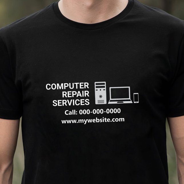 Dienstleistungen der Computerreparatur Tri-Blend Shirt (Computer Repair Services T-Shirt)