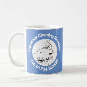 Dienstleistungen der industriellen Reinigung Kaffeetasse