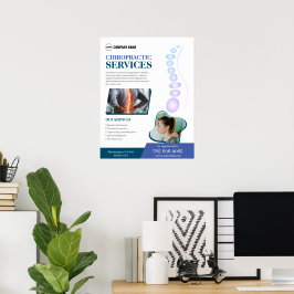Dienstleistungen für Chiropraktiker Poster