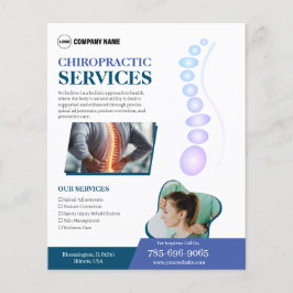 Dienstleistungen von Chiropraktoren für den indivi Flyer
