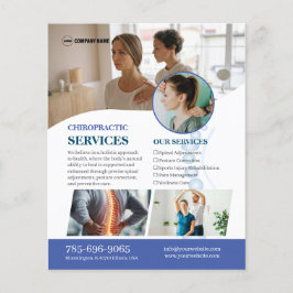 Dienstleistungen von Chiropraktoren für den indivi Flyer
