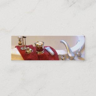 Dienstleistungs-Karte Mini Visitenkarte