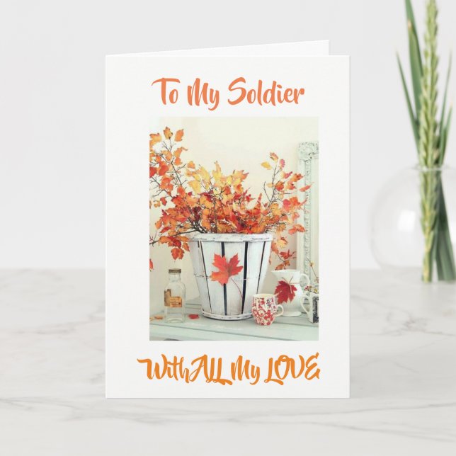 DIENSTLEISTUNGS- ODER DIENSTLEISTUNGSFÄHIGKEIT - E FEIERTAGSKARTE (Vorderseite)