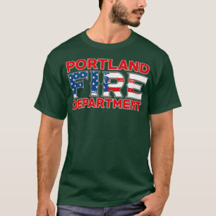 Dienststelle für Brandrettung in Portland T-Shirt