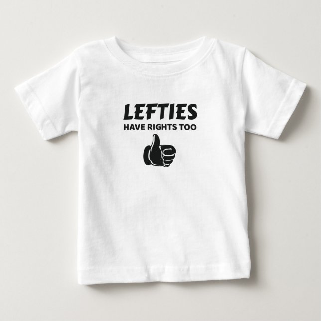 Dienstunfähigkeit hat Rechte zu  Handgeschenk Baby T-shirt (Vorderseite)