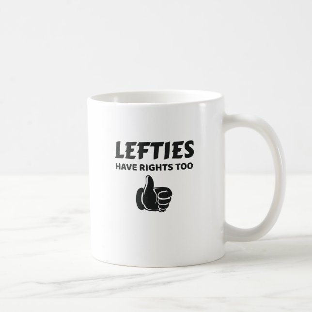 Dienstunfähigkeit hat Rechte zu  Handgeschenk Kaffeetasse (Rechts)