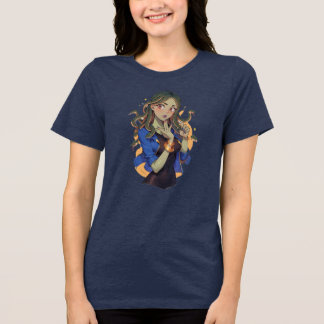Dies beinhaltet das Schlange-Thema und fügt ein bi Tri-Blend Shirt