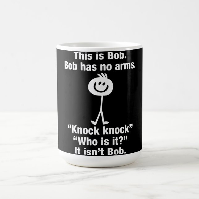 Dies ist Bob Bob hat keinen Waffenklemme. Kaffeetasse (Mittel)